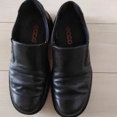 ECCO メンズ スリッポン ブラックのサムネイル