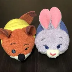 ディズニーストア ツムツム ズートピア ジュディ ニック