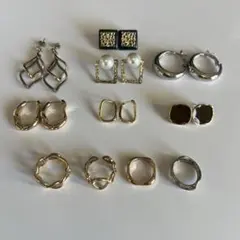 ピアスと指輪 セット＊ピアス7点・指輪4点+おまけ3点＊