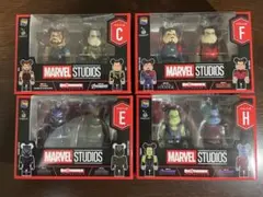 ☆ ペアボックス賞　4種　☆ Happy くじ「BE@RBRICK」