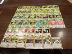 【旧裏】④ポケモンカード エリカ関連 まとめ売り 45枚セット ピッピミニリュウのサムネイル
