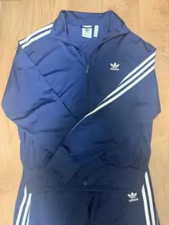 adidas アディダス　トラックジャケット　セットアップ　紺色