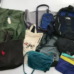 イ*ゴ様 Ralph Lauren、THE NORTH FACE バッグ 10点
