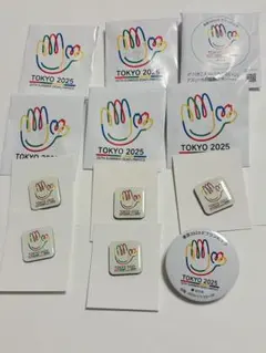 東京2025 デフリンピック マグネット ピンバッジ