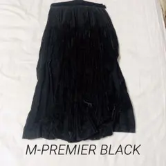 【美品】 M-PREMIER BLACK エムプルミエブラック　スカート　34のサムネイル