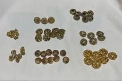 金色ボタン　まとめ売り