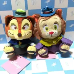 ディズニーキャラクター　赤いほっぺぬいぐるみ　正直ジョン・ギデオンのサムネイル