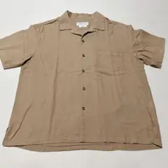 Ciaopanic Typy 半袖シャツ メンズ　Mサイズ ベージュ　綿　麻