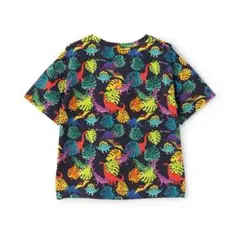 Paul Smith JUNIOR ベア天竺恐竜総柄ルーズ半袖Tシャツ