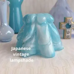 フェントン 1940年 （火屋）ランプシェード コバルトブルー - メルカリ