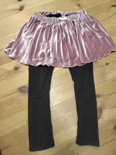 any FAM ベロアプリーツスカート スカッツ 120cm