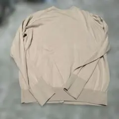 ユニクロ UVカーディガン ベージュ 新品未使用 L