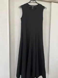 UNIQLO × Theory ブラック ノースリーブワンピース S