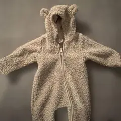 H&M フード付きボアアウター 9M