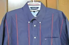 トミーヒルフィガー 半袖 BDシャツ L