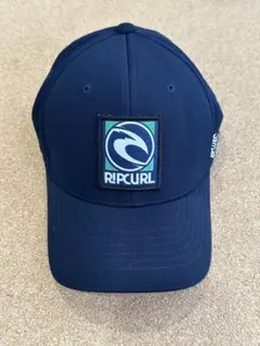 古着 Rip Curl ネイビーキャップ ロゴ刺繍のサムネイル