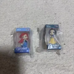 Qposket アリエル 白雪姫　ガチャガチャ