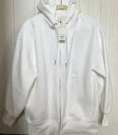 新品GU ヘビーウェイトスウェットオーバーサイズフルジップパーカーL