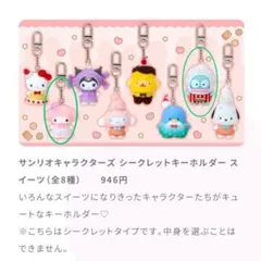 サンリオキャラクターズ ちびっともシリーズ第2弾 スイーツ