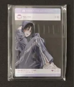 春の嵐とモンスター 春モン 栢 こみらの 有償特典 SNS風 アクリルカード