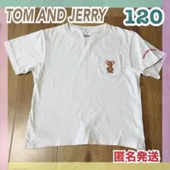 120 TOM AND JERRYトップス 子供 キッズ 女の子 半袖 Tシャツのサムネイル