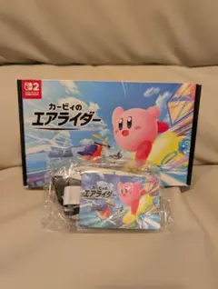 カービィのエアライダー ストラップ　ストレージbox付き