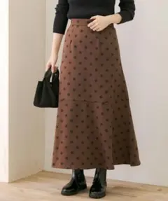 【定価9350円】Sonny Label ポルカドットトラペーズスカート
