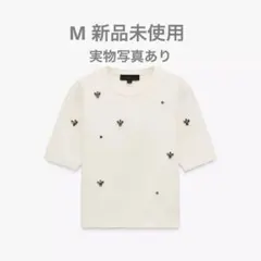 ZARA ビジュー ニット