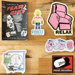 ② グラフィティー ステッカー 6枚セット graffiti グラフィティ