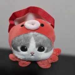 ※　モフサンド　海の生き物にゃんぬいぐるみパスケースポーチ