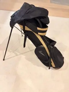 NIKE 골프 스탠드 캐디 백 블랙×브라운