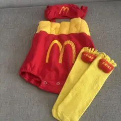 ハロウィン マクドナルドなりきりポテトコスチューム