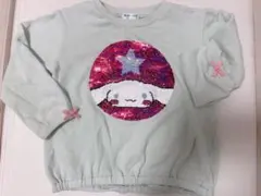 シナモロール スパンコールトレーナー