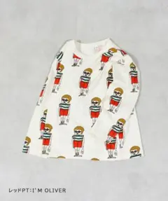 マーキーズ 総柄ロンT オリバー 120cm 新品