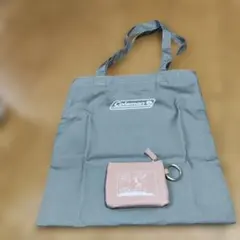 新品　Coleman スヌーピー トートバッグ ミニポーチ付き
