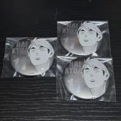 ハイキュー デコレクション缶バッジ デコレ缶 宮治 3点セット