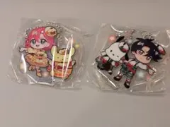 ひみつのアイプリ×サンリオキャラクターズ アクリルキーホルダー すばる＆おとめ