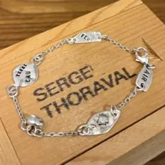 SERGE THORAVAL　自然界の基本要素　シルバー　ブレスレット　バングルのサムネイル
