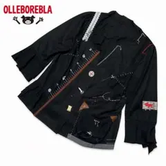 OLLEBOREBLA アルベロベロ ノーカラージャケット 千鳥格子 - メルカリ
