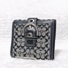 Coach Soho Mini Signature Flap Wallet