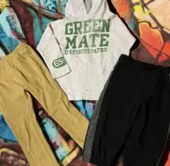 DENIM DUNGAREE パーカー、他 キッズ服　3点セット