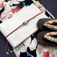 ベニ♪百花繚乱 白地に百合尽し☆上質変わり織り大人 浴衣☆高級 浴衣