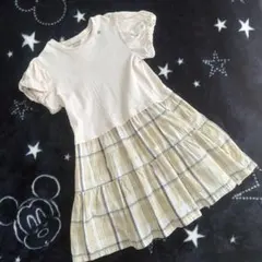 petit main♡バルーン袖ワンピース 120cm アプレレクール ブリーズ