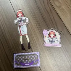 五等分の花嫁 中野二乃 富士急コラボ アクリルスタンド　キーホルダーセット