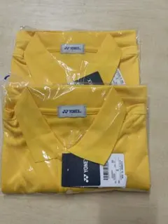 YONEX イエロー シャツ Sサイズ　2枚