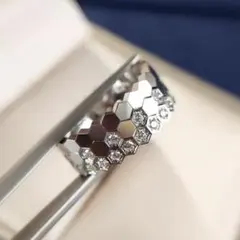 【新品未使用】高品質⭐️ハニカムリング　3本セット　即日発送　12号