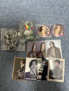 小林直己 フォトカード 缶バッジ ゆにまるキーホルダー