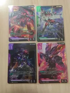 ガンダムカードゲーム LR サザビー キャリバーン　エクシアリペア　マスターのサムネイル
