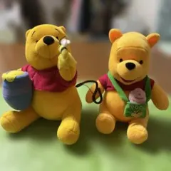 限定値下げ❗️１９８０円→１７８０円‼️くまのプーさん ぬいぐるみ 2体セット⭐️