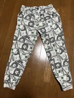 希少RIPNDIP ドル紙幣柄 スウェットパンツ Lサイズ